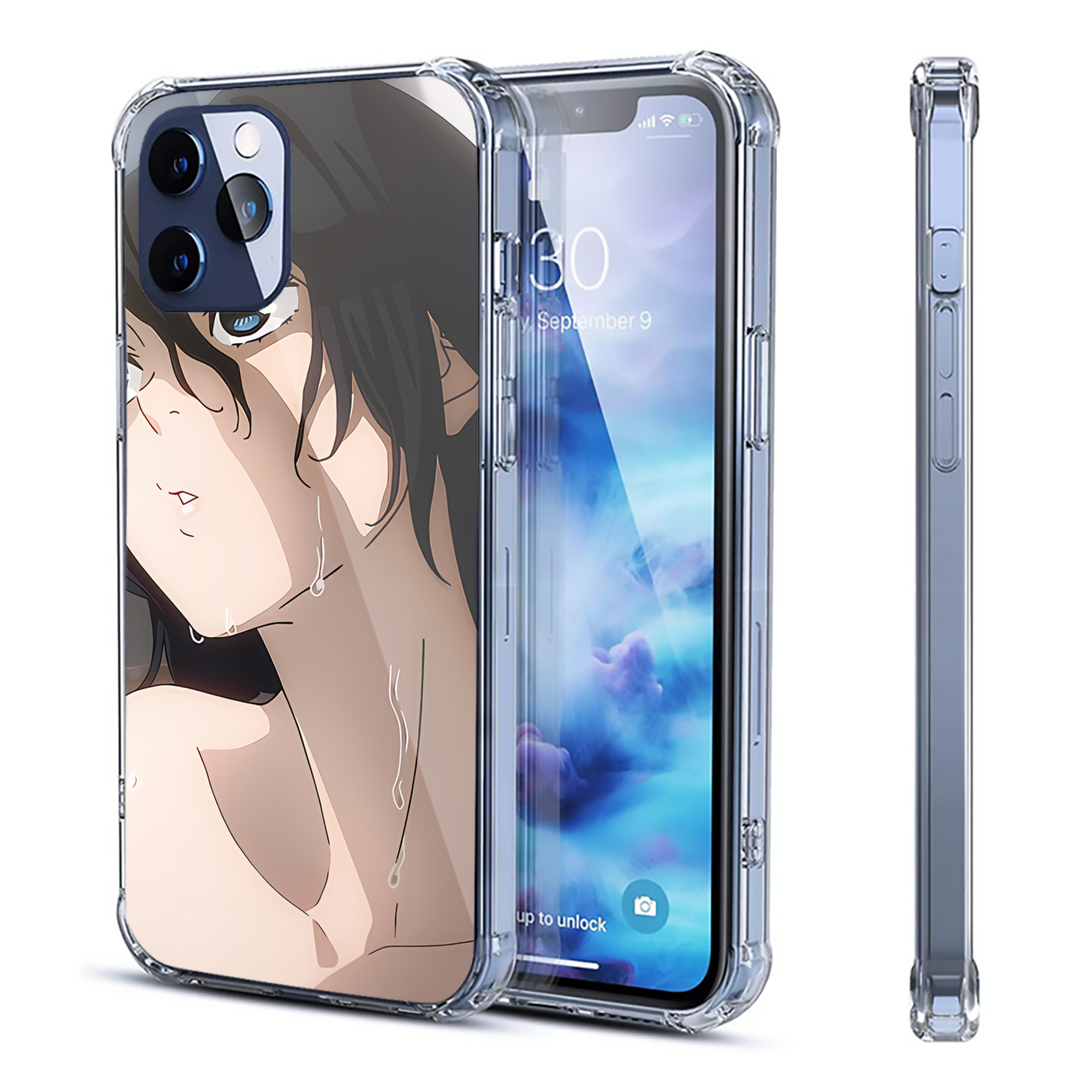 （画像用） SPY×FAMILY间谍家家酒 【iPhone 12シリーズ対応】透明スマホケース（クリアソフトケース）